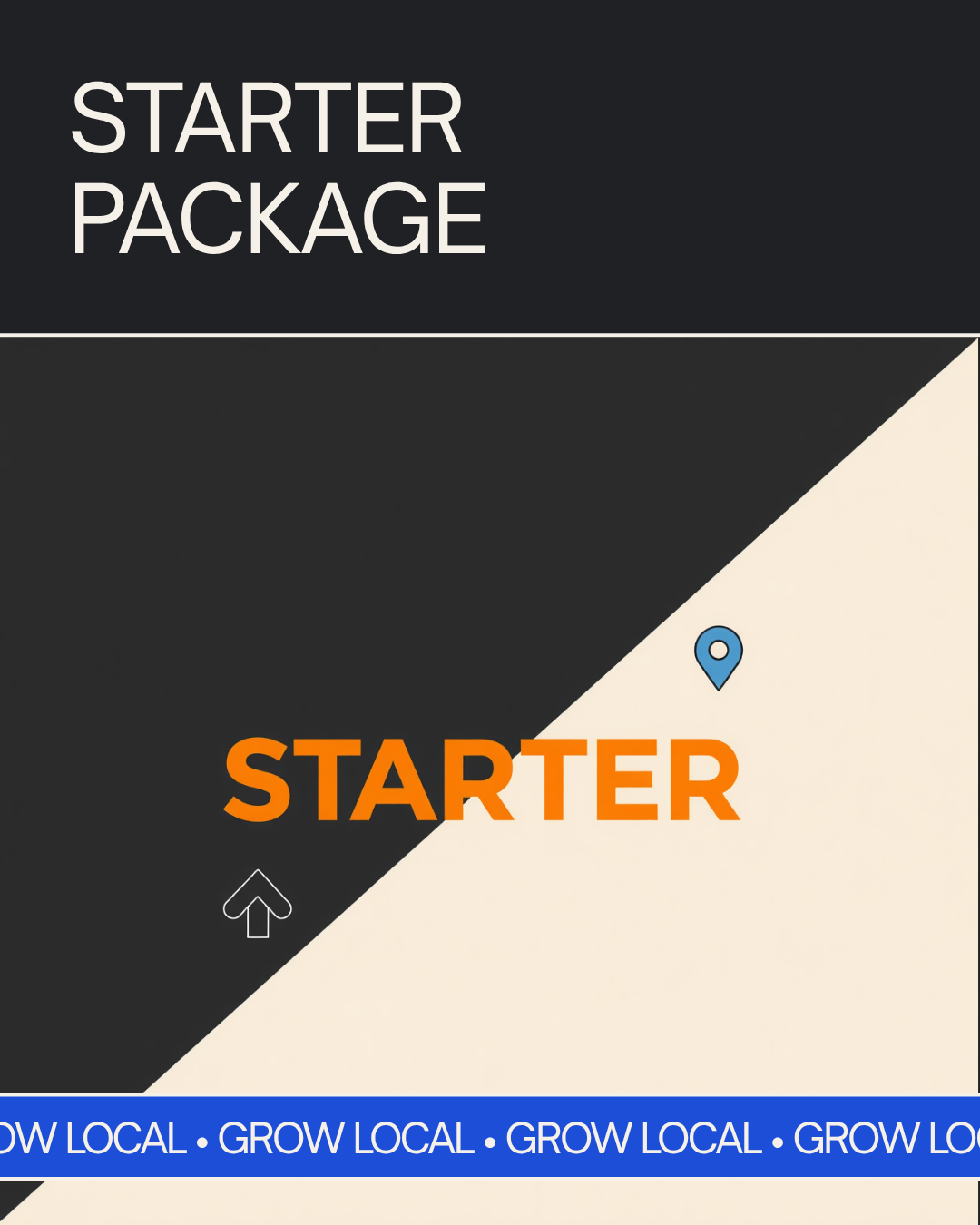 Outview Starter Package icon — local marketing package for Cape Town businesses